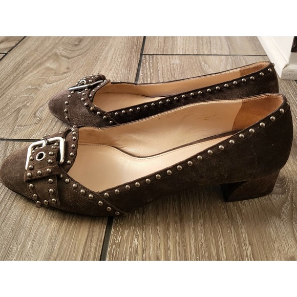 PRADA Shoes Size 37-38 Brown Authentic 90% off - Picture 10 of 12